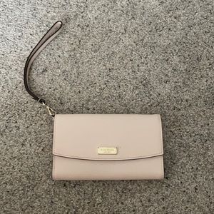 Kate Spade Pale Pink Wallet/Wristlet
